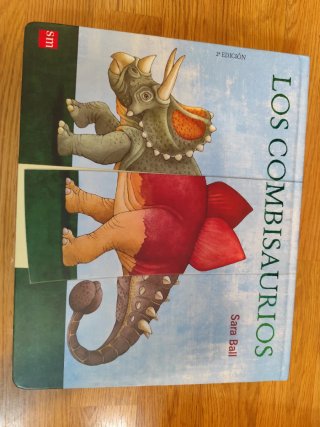 Gigantosaurio con Póster gigante y Los combisauros