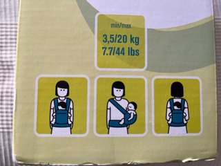 Mochila Portabebés Manduca First Beige