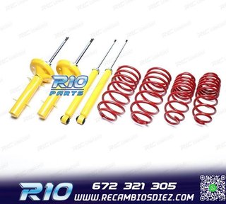 KIT SUSPENSIÓN DEPORTIVA PARA KIA