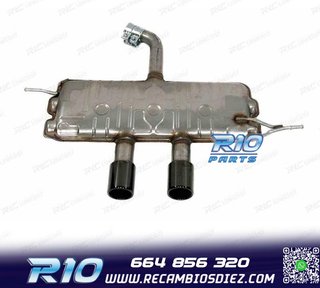 DIFUSOR VOLKSWAGEN VW GOLF 5 03-08 LOOK R32 + SILENCIOSO ESC