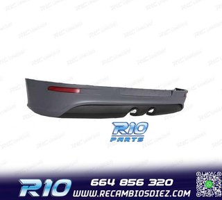 DIFUSOR VOLKSWAGEN VW GOLF 5 03-08 LOOK R32 + SILENCIOSO ESC