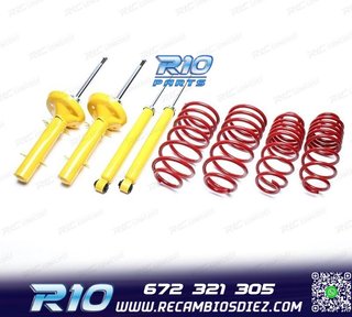 KIT SUSPENSIÓN DEPORTIVA PARA HONDA