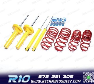 KIT SUSPENSIÓN DEPORTIVA PARA FORD
