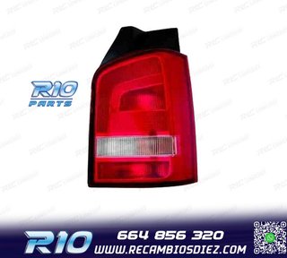 PILOTO DCH VOLKSWAGEN VW TRANSPORTER T5 1P 10-15 BLANCO ROJO
