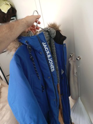 Abrigo Jack & Jones azul