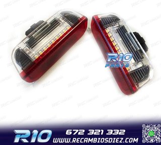 PLAFONES LED PUERTAS DELANTERAS VOLKSWAGEN VW GOLF PASSAT JE