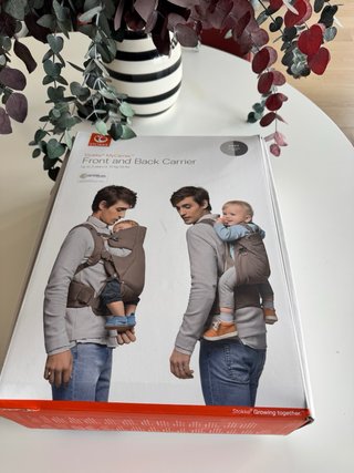 Mochila Portabebés Stokke My Carrier Gris