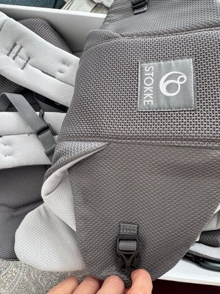 Mochila Portabebés Stokke My Carrier Gris