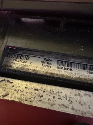 Radiador con Electroventilador de Peugeot 308 SW