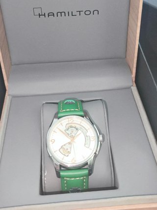 Hamilton Jazzmaster Open Heart Automático