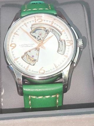 Hamilton Jazzmaster Open Heart Automático