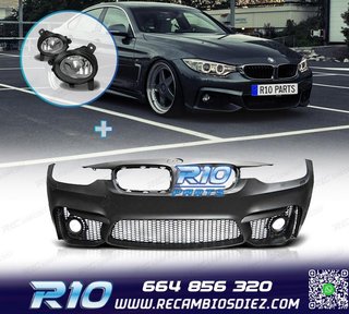 PARAGOLPES DELANTERO BMW F30 F31 LOOK M3 + ANTINIEBLAS