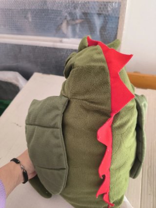 Pupazzo Drago Ikea Peluche Verde