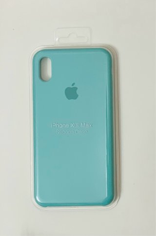 Funda iPhone Xs Max Turquesa