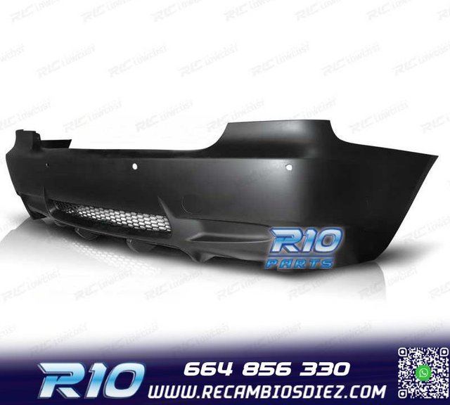 PARAGOLPES TRASERO BMW E92 E93 06-14 LOOK M3 PDC