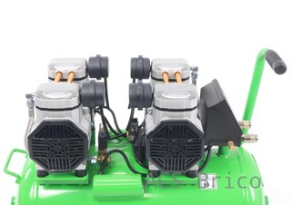Compresor de Aire Silencioso con LCD 50L - 4 Hp - 37193 - Saurium