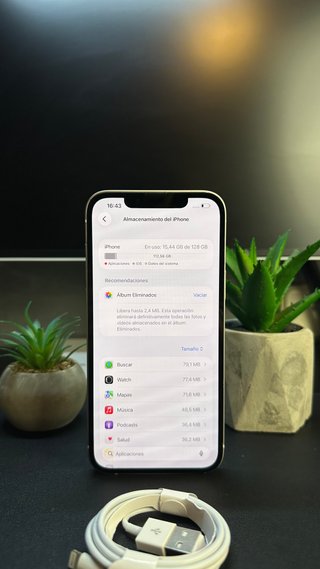 iPhone 14 Plus 128GB • Blanco • 100 Batería
