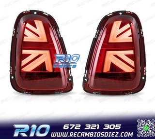 PILOTOS LED MINI COOPER R56 R57 07-13 ROJO