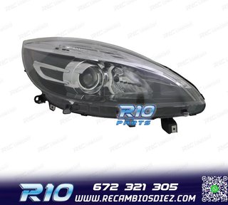 FARO DCH RENAULT SCENIC III 12-16 FONDO NEGRO