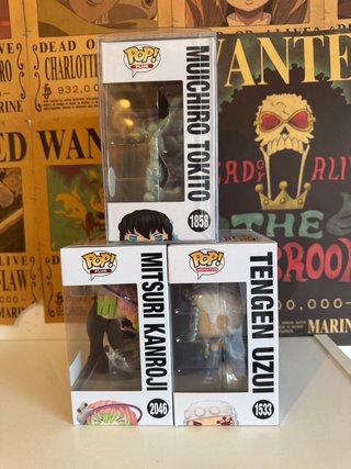 Funko Pop! Demon Slayer Muichiro, Mitsuri, Tengen