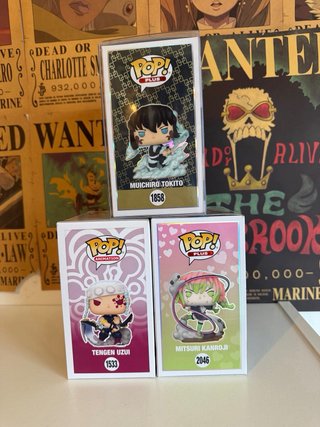 Funko Pop! Demon Slayer Muichiro, Mitsuri, Tengen