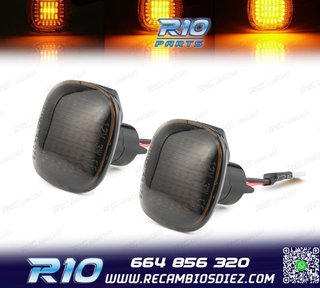 INTERMITENTES LATERALES LED AHUMADOS AUDI SKODA