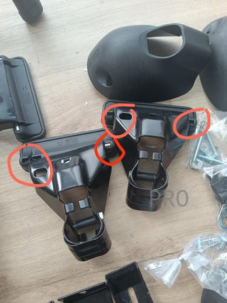 Sistema portaequipajes premontado