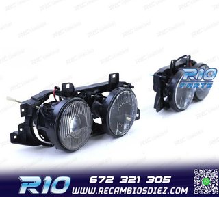 FAROS BMW E34 88-95 E32 86-94 FONDO NEGRO