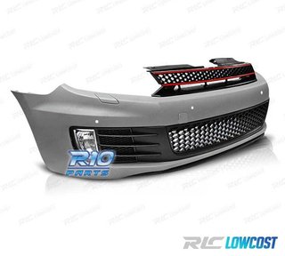 PARAGOLPES DELANTERO VOLKSWAGEN VW GOLF 6 08-12 PDC LOOK GTI