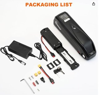 Batería Ebike Litio 48V 15AH