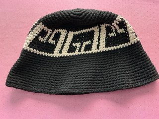 Gorro Pull&Bear Negro y Blanco Talla Única