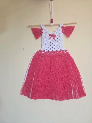 Arazzo Macramè Decorazione da appendere x Bambina