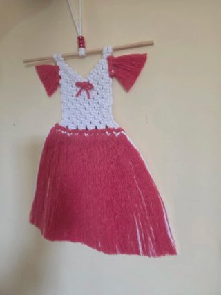 Arazzo Macramè Decorazione da appendere x Bambina