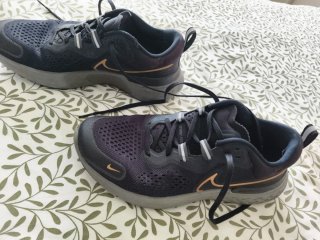 Nike Talla 41 Negro Naranja