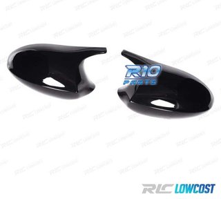 CARCASAS ESPEJOS BMW E92 E93 06-10 LOOK M3 NEGRO BRILLO