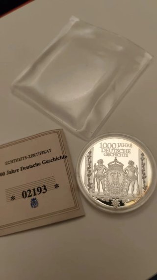 Medalla Coronación Carlos Magno Roma 800