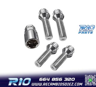 TORNILLOS ANTIRROBO LARGOS 14X150 CÓNICO
