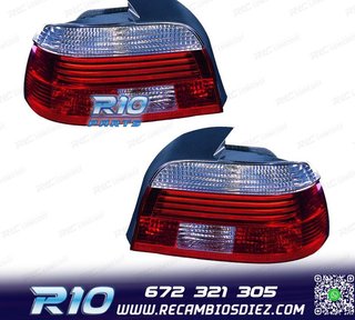 PILOTOS BMW E39 BERLINA 00-03 LED BLANCO ROJO