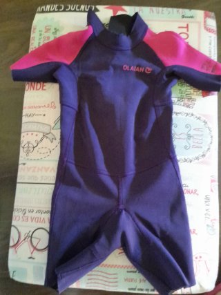 Neopreno bebé morado y rosa