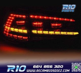 PILOTOS VOLKSWAGEN VW GOLF 7 12-17 LOOK GTI INTERMITENTE LED