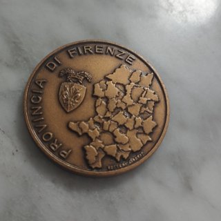 Medalla Provincia di Firenze Años 80