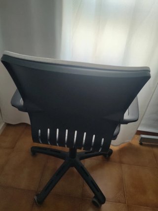 Silla de oficina ergonómica gris Ikea