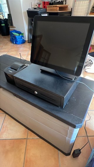TPV Táctil + Cajón + Impresora