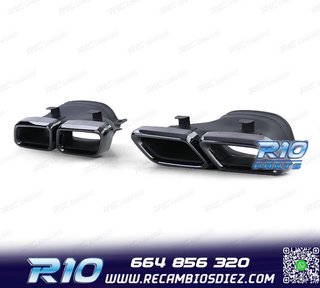 COLAS ESCAPE MERCEDES CLASE C W205 14-18 LOOK C63 AMG