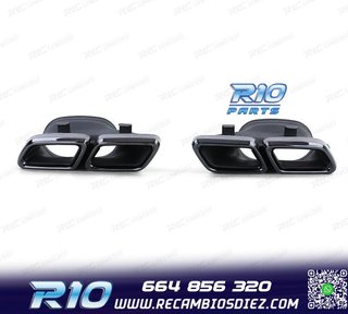 COLAS ESCAPE MERCEDES CLASE C W205 14-18 LOOK C63 AMG