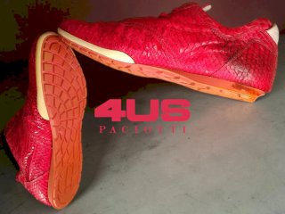 Scarpe 4US Paciotti donna rosa pitone