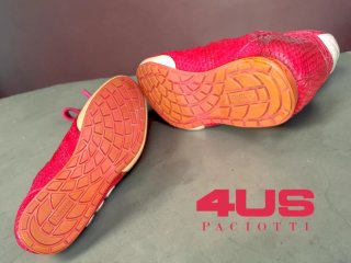 Scarpe 4US Paciotti donna rosa pitone