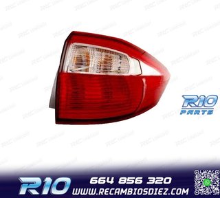 PILOTO DCH PARA FORD FOCUS C-MAX 10-15 BLANCO ROJO