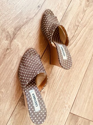 Zuecos de cuña Castañer Talla 35