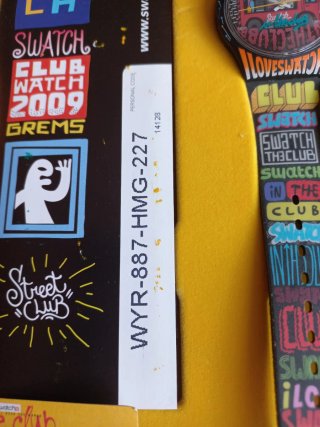 Swatch Grems 2009 Milano Special Edition